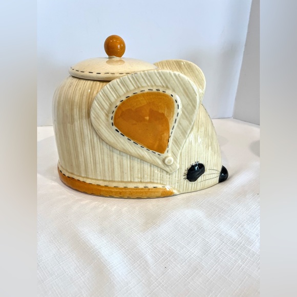 Vintage Doranne of California Mouse Cookie Jar with Lid - Picture 3 of 15